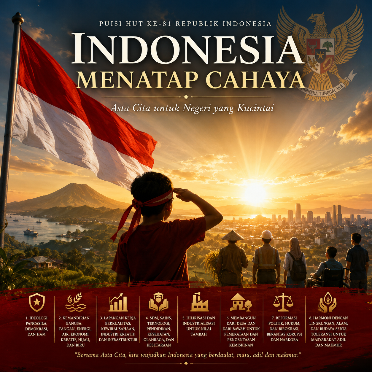 INDONESIA MENATAP CAHAYA