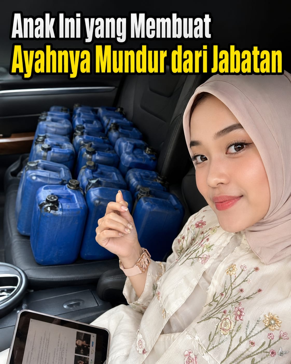 15 Jeriken Bensin yang Menenggelamkan Jabatan Ayah