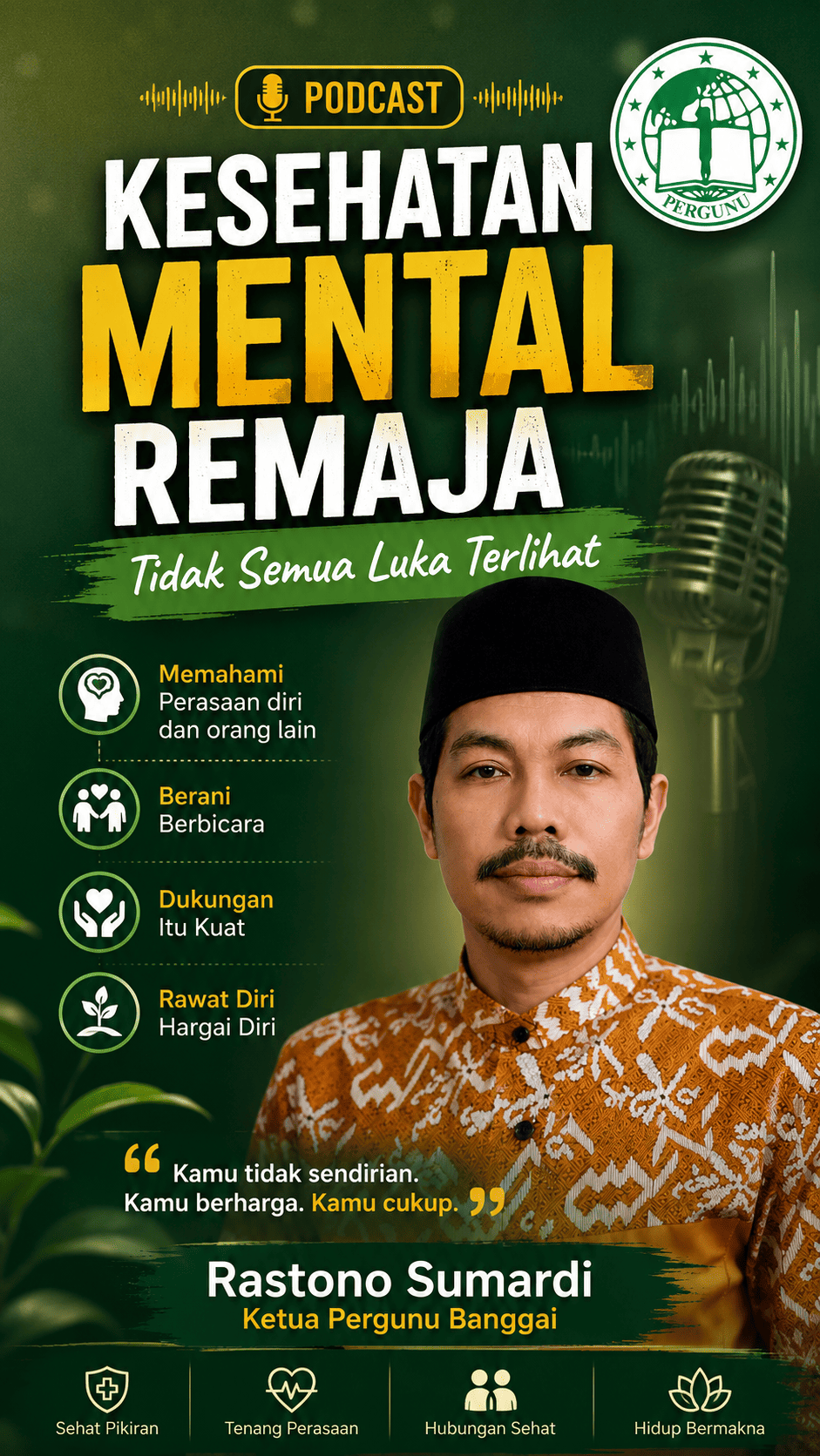 Kesehatan Mental Remaja: Tidak Semua Luka Terlihat