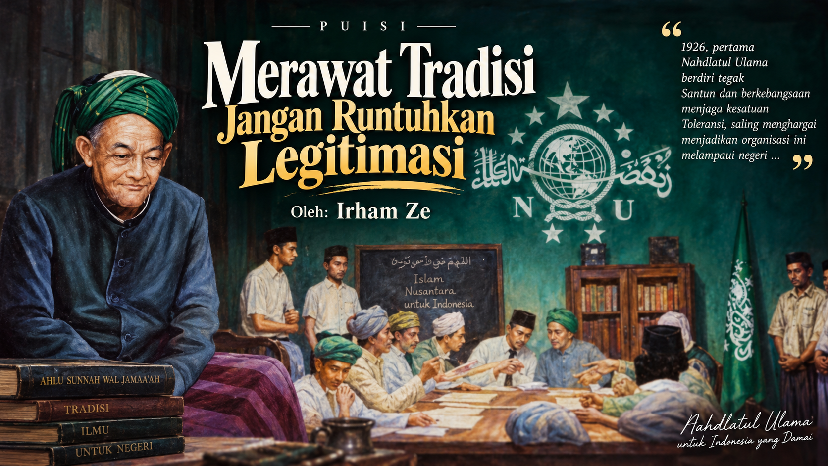 NU: Merawat Tradisi Jangan Runtuhkan Legitimasi