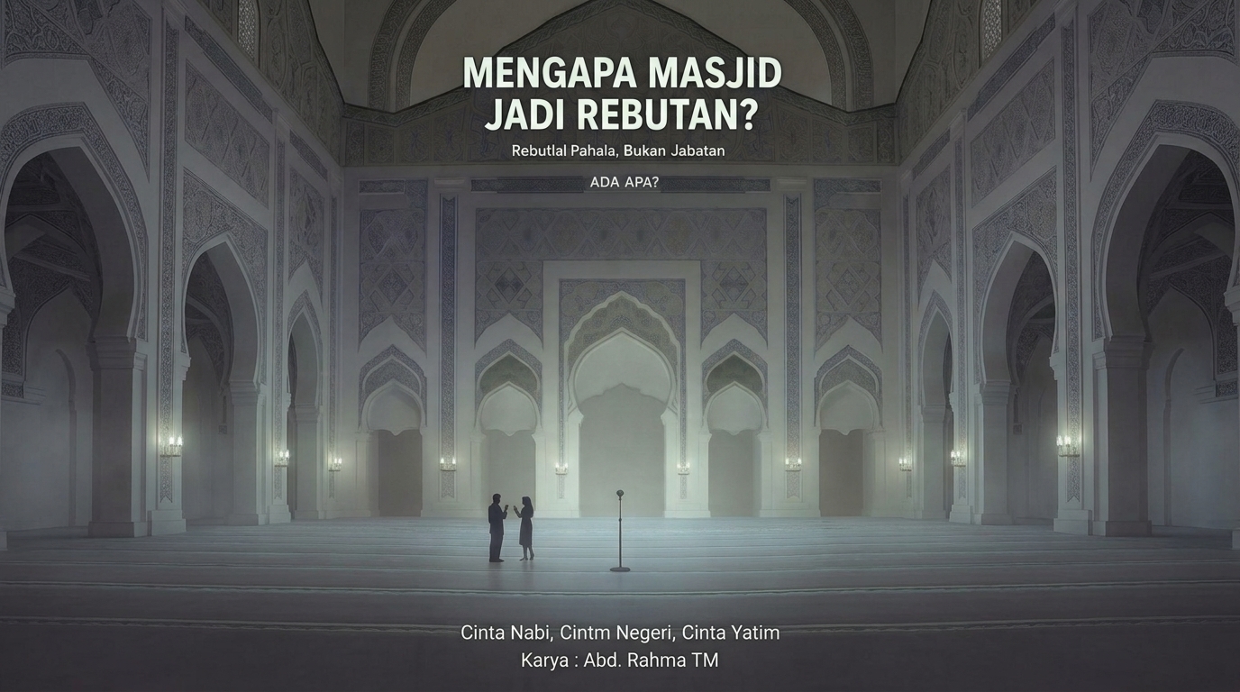 MENGAPA MASJID JADI REBUTAN, ADA APA ?