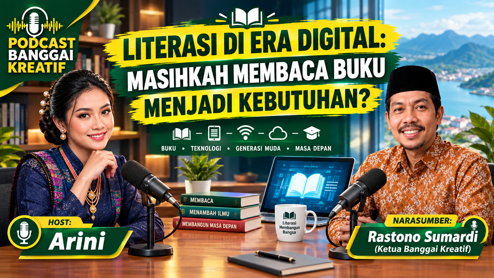 LITERASI DI ERA DIGITAL: MASIHKAH MEMBACA BUKU MENJADI KEBUTUHAN?
