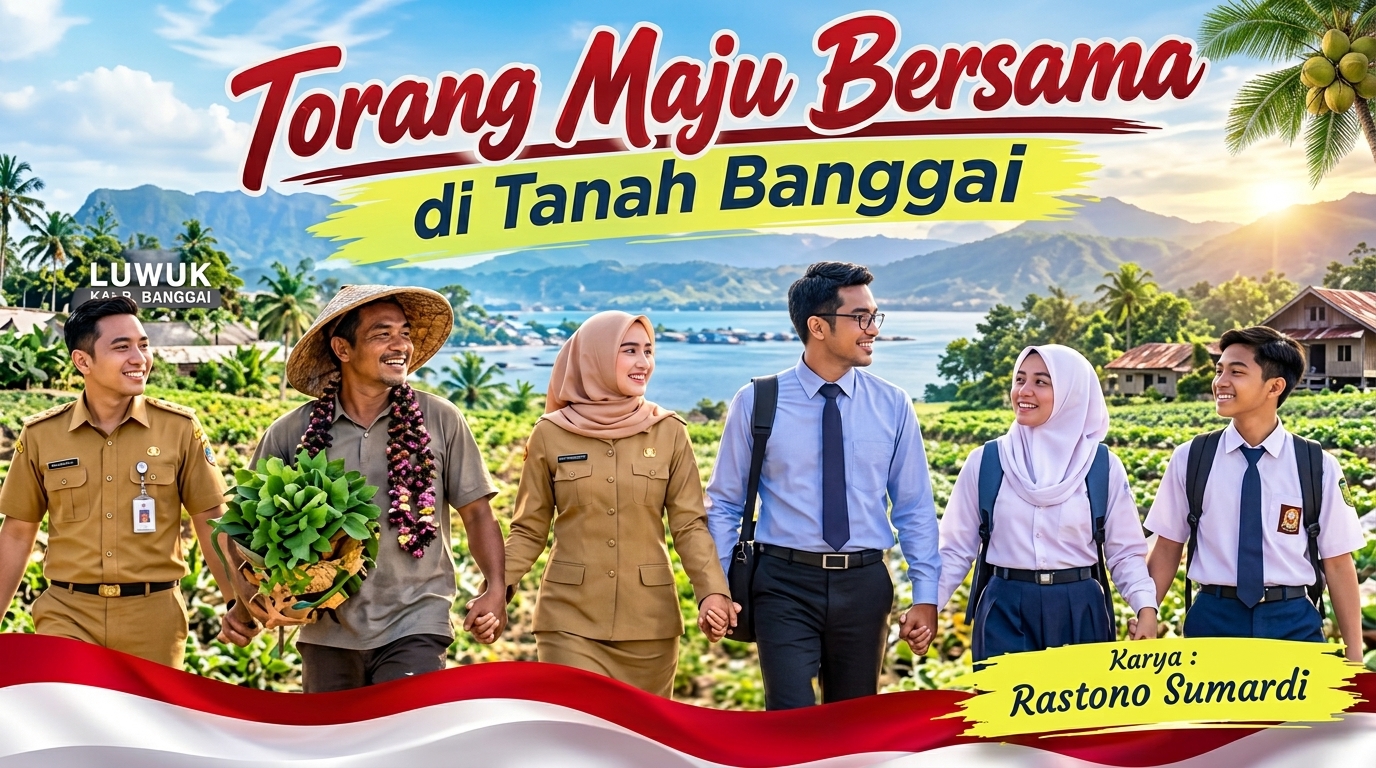 Lagu : Torang  Maju Bersama di Tanah Banggai