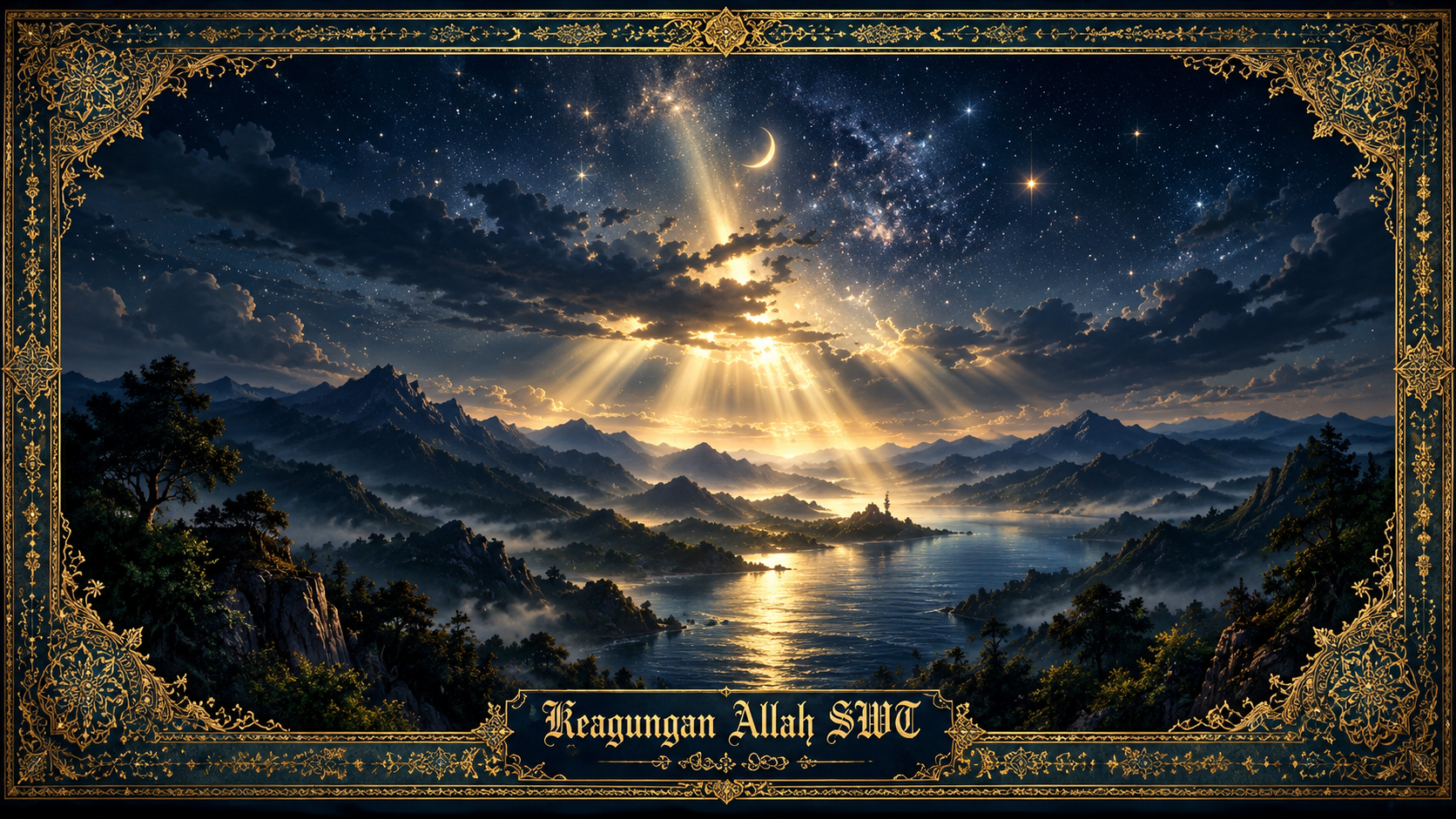Keagungan Tuhan (Allah SWT)