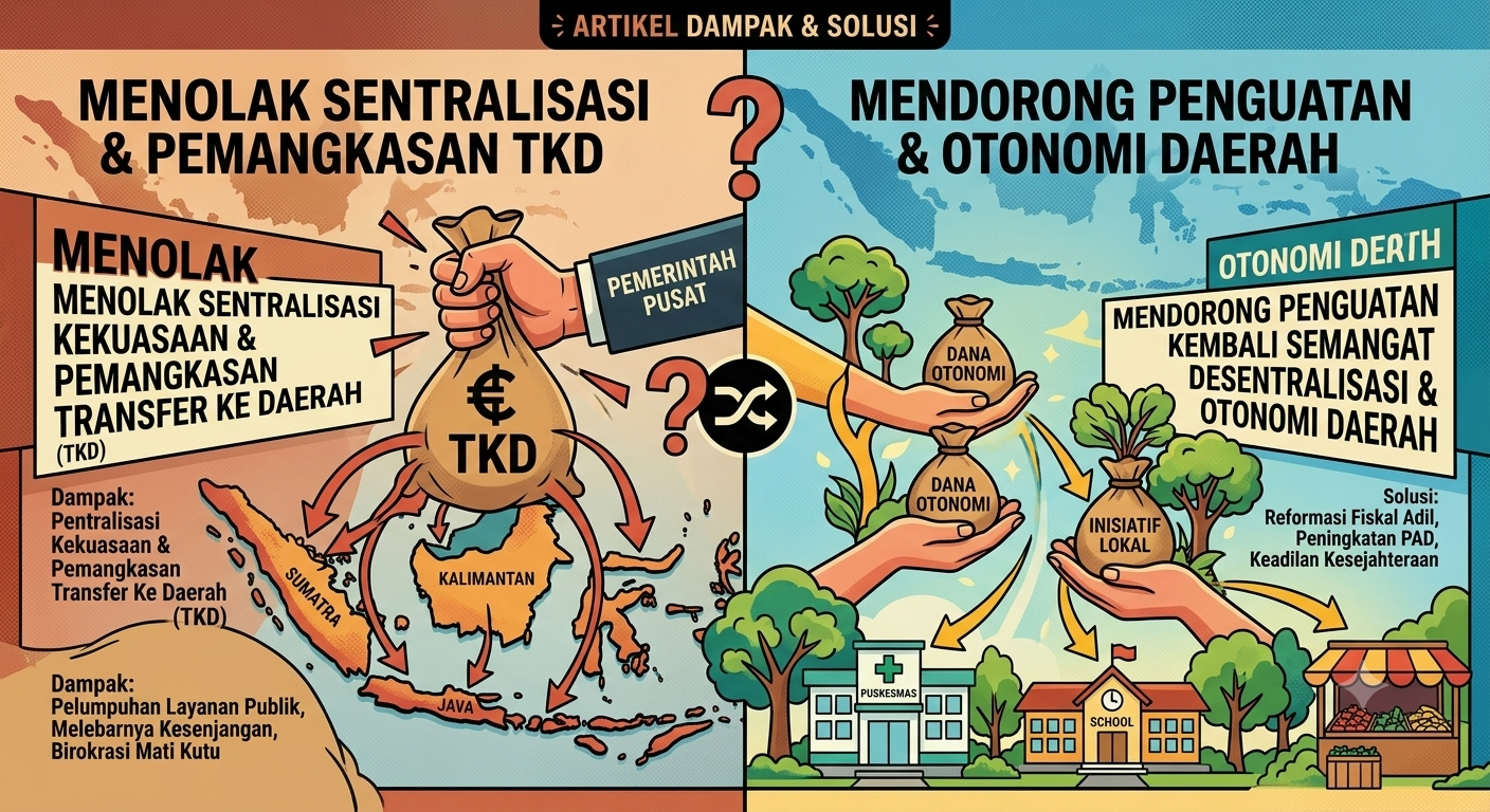 Balik ke Zaman Sentralisasi? Kenapa Pangkas Dana Daerah Bikin Kita Khawatir