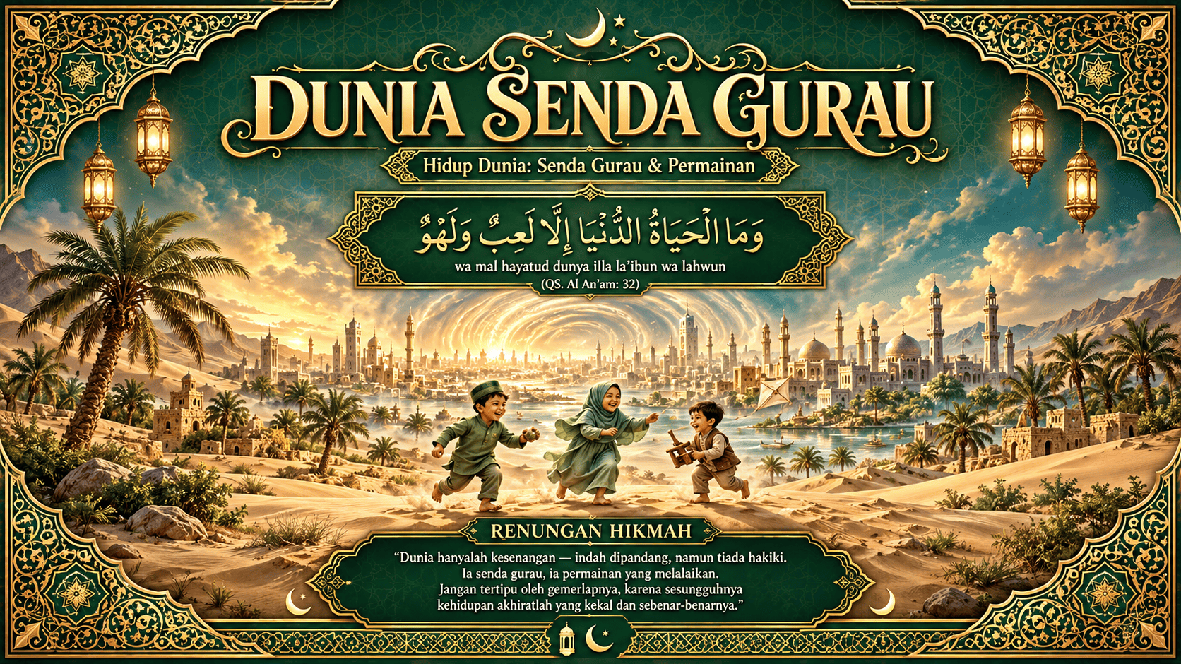 DUNIA SENDA GURAU