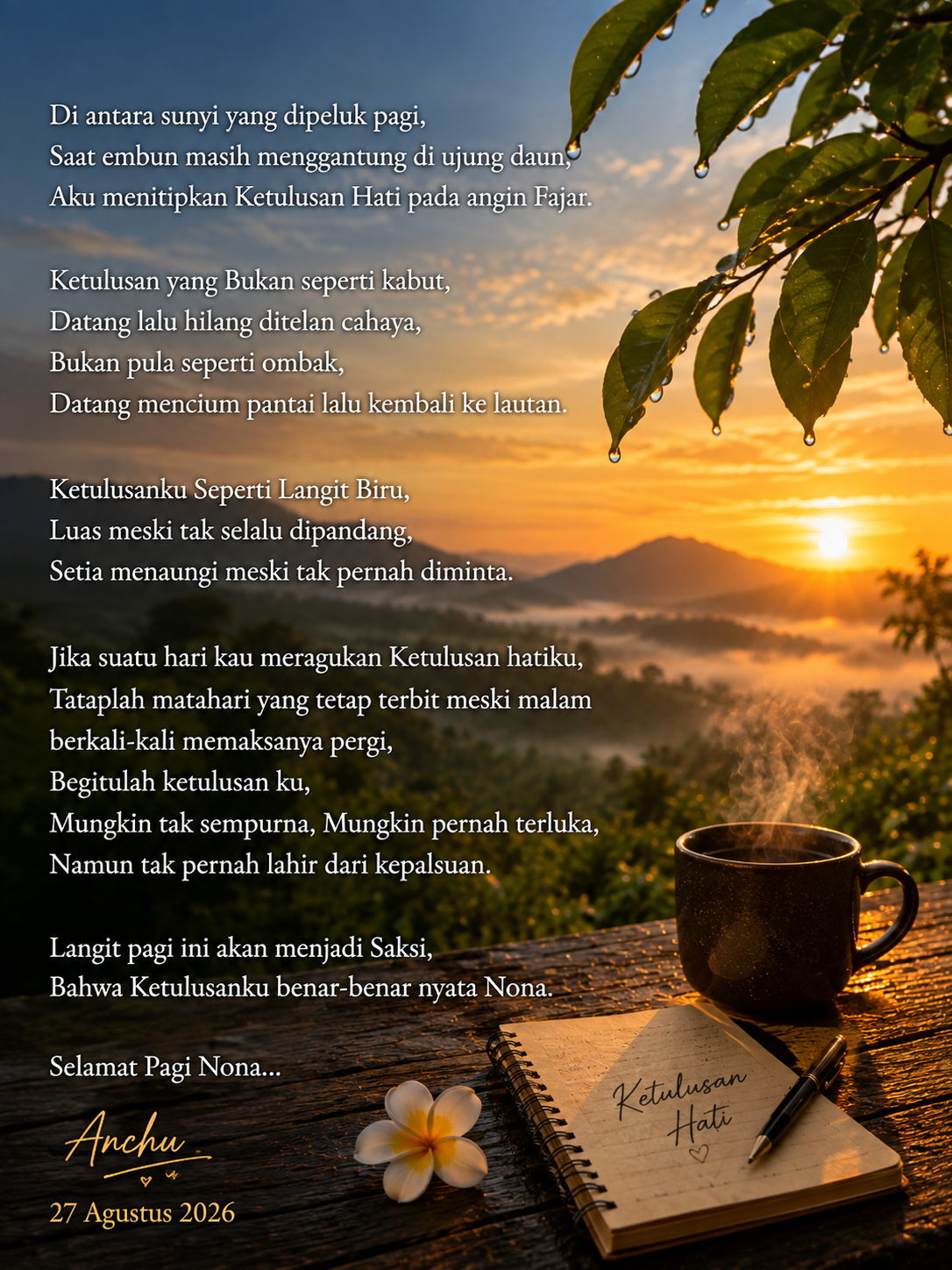 Ketulusan Hati
