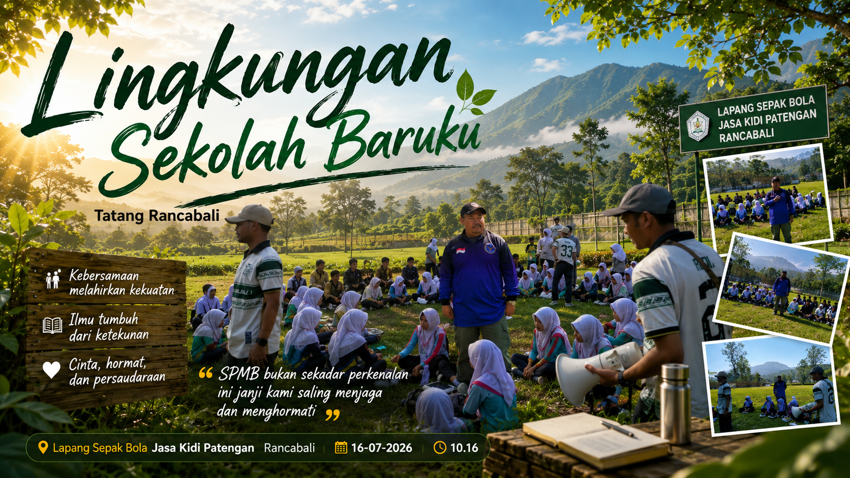 Lingkungan Sekolah Baruku