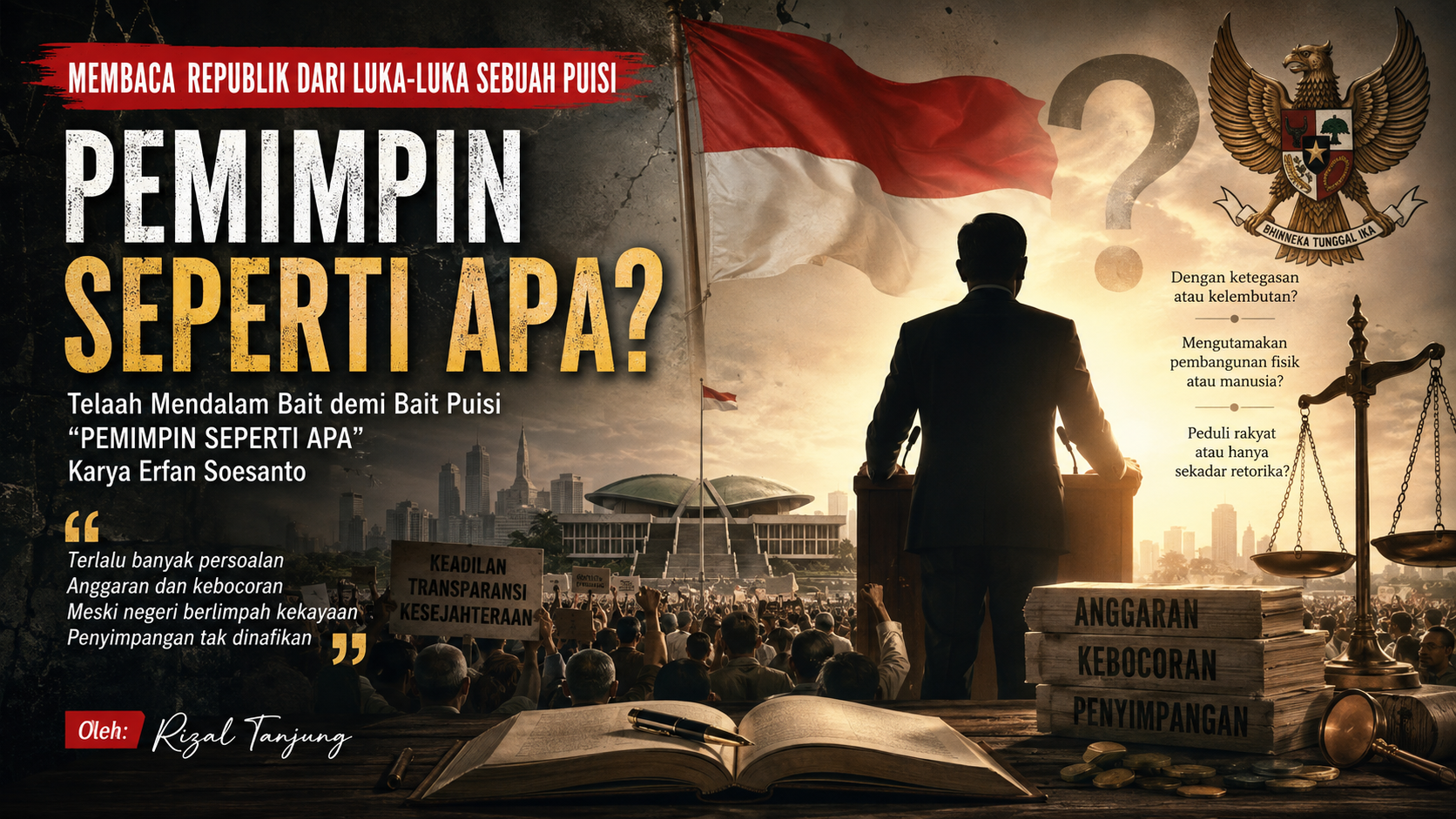 MEMBACA REPUBLIK DARI LUKA-LUKA SEBUAH PUISI