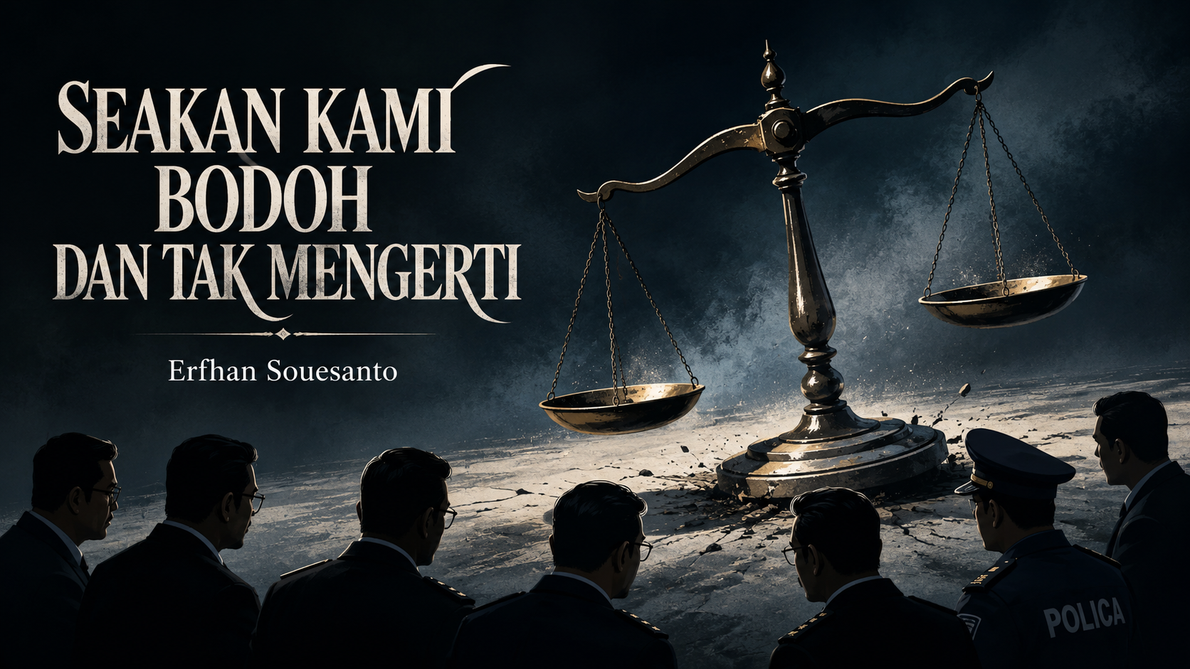 SEAKAN KAMI BODOH DAN TAK MENGERTI