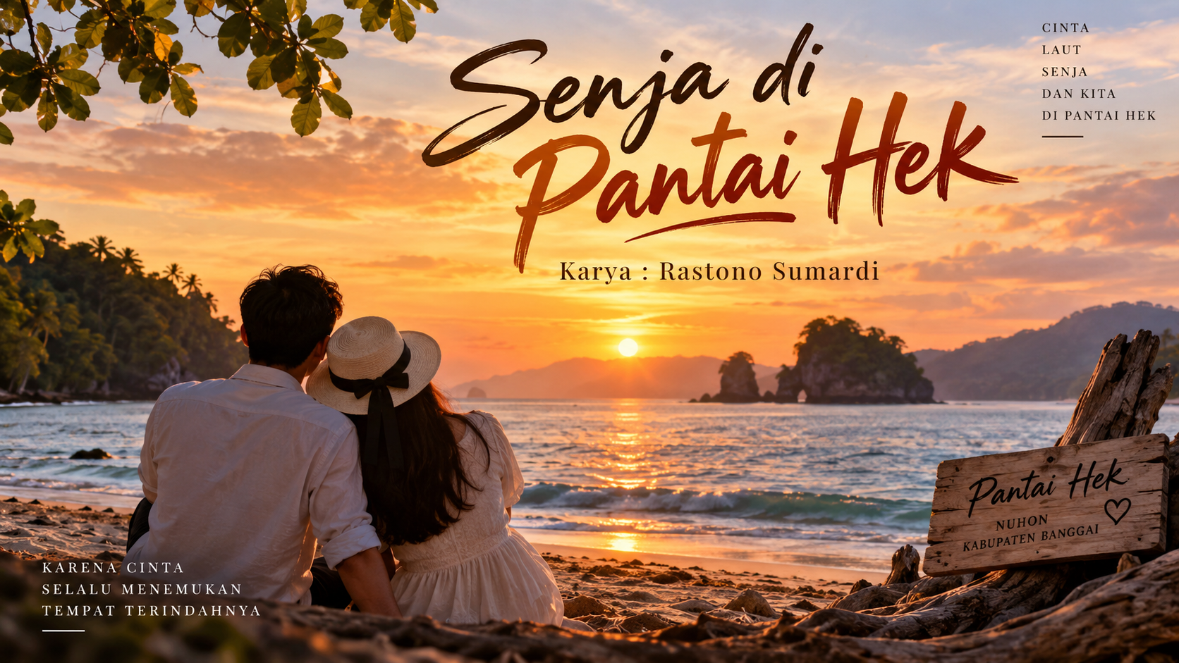 SENJA DI PANTAI HEK NUHON